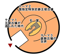 常設展示室見取り図